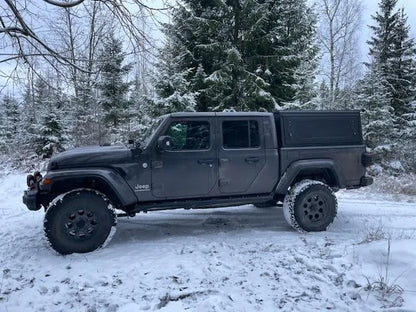 Hardtop Jeep Gladiator JT 2019+ | Alu-Cab Contour | Aluminium Noir sur Xperts4x4 Accessoires 4x4 Off-Road
