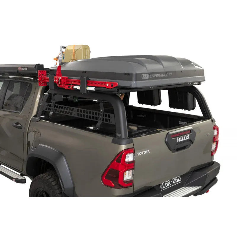 Support de benne ARB 4x4 avec galerie de toit Baserack pour Ford Raptor 2023+ Double Cab, installation robuste et pratique