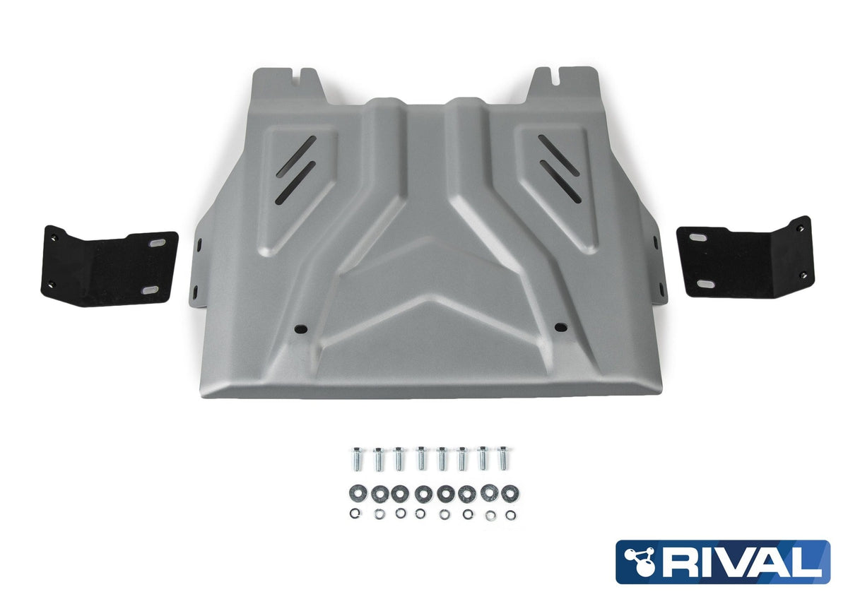 Blindage boîte de transfert Fiat Fullback 2016 en aluminium 4 mm – RIVAL 4X4 - Mitsubishi L200 2015-2019
