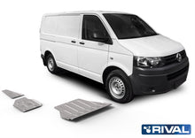 Blindage échappement Volkswagen T6 (avec AdBlue) en aluminium 6 mm – RIVAL 4X4 - VW Transporter T6