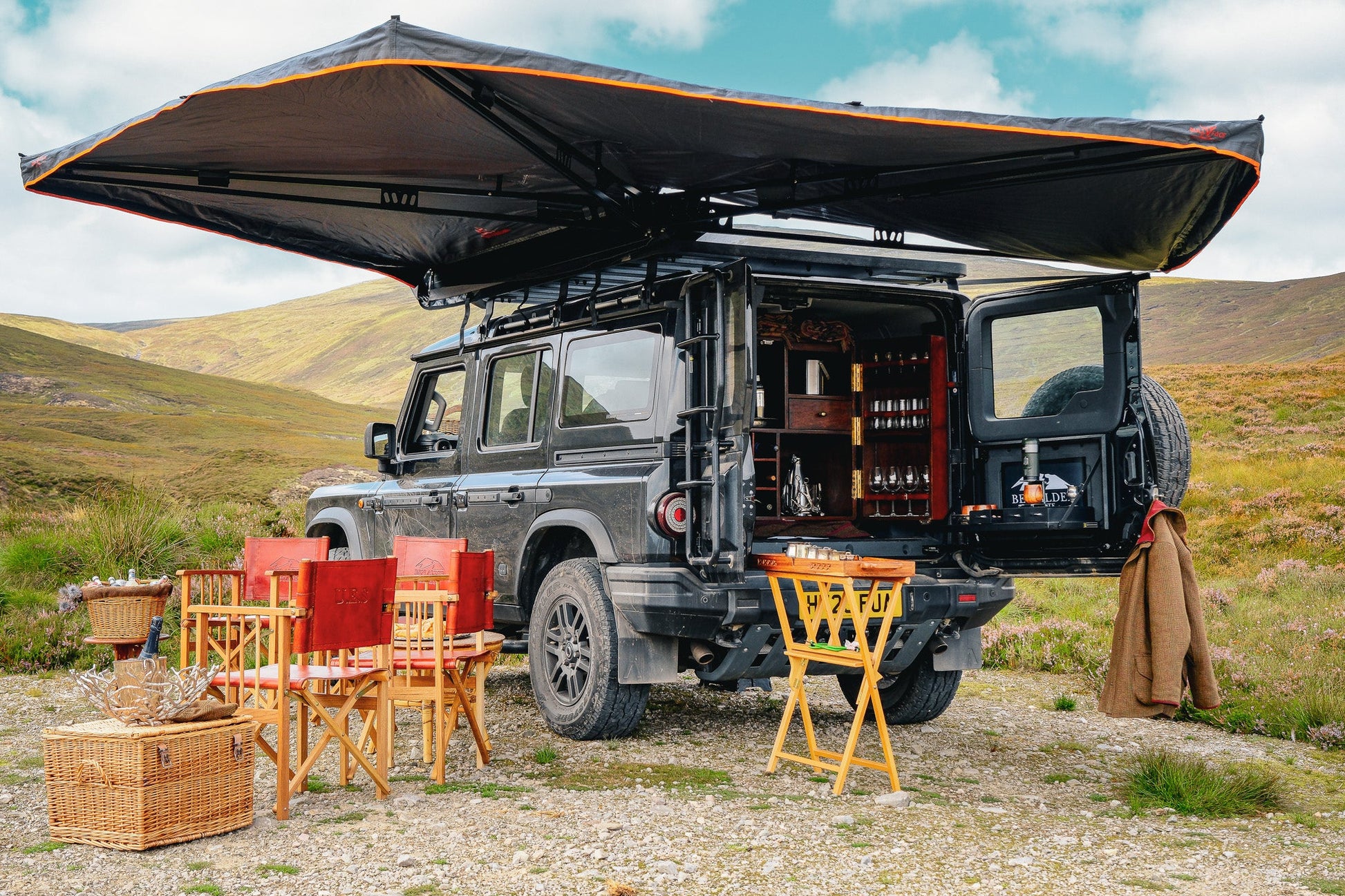 markise defender Auvent 270° Autoportant Overland | BULLFACE