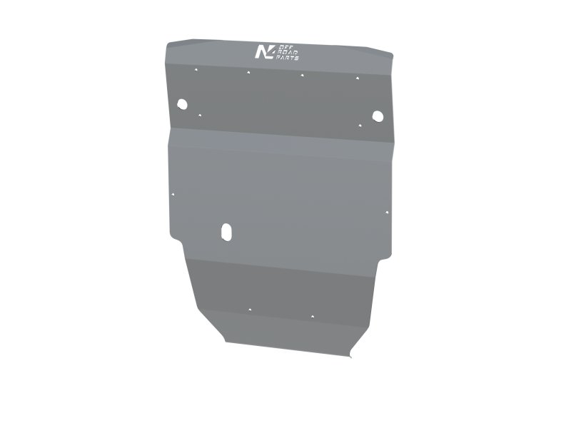 Ski protection avant aluminium 6mm pour Volkswagen Transporter T8 4Motion N4-Offroad