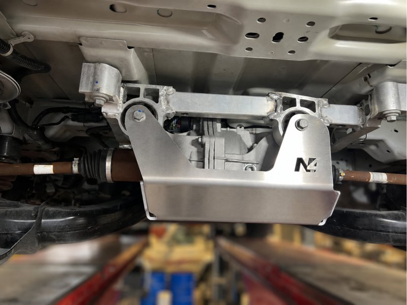 Ski protection différentiel arrière aluminium 6mm pour Volkswagen Transporter T8 4motion N4-Offroad