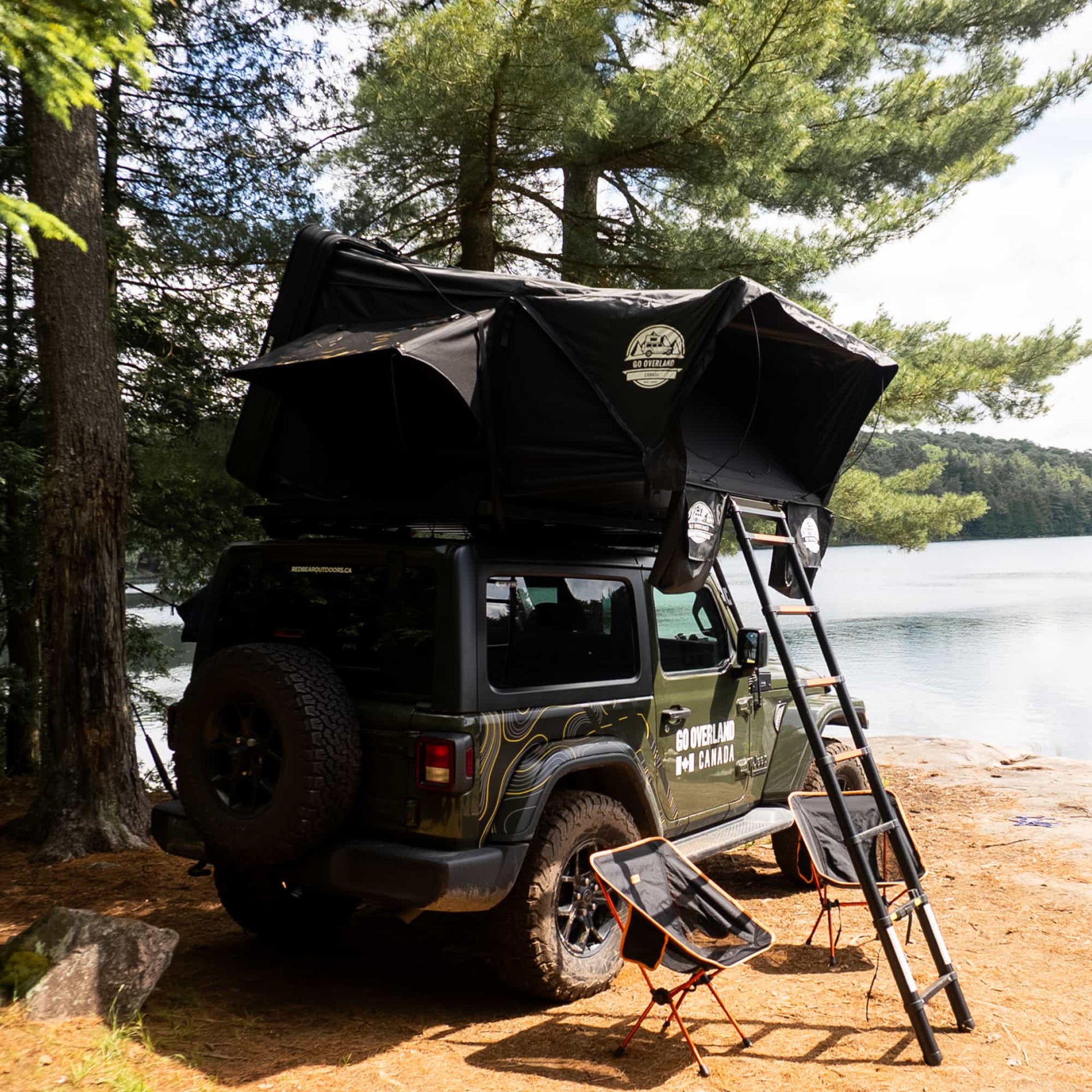 expedition dachzelt Tente de Toit Expedition M – GO Overland Canada (2-3 Places)