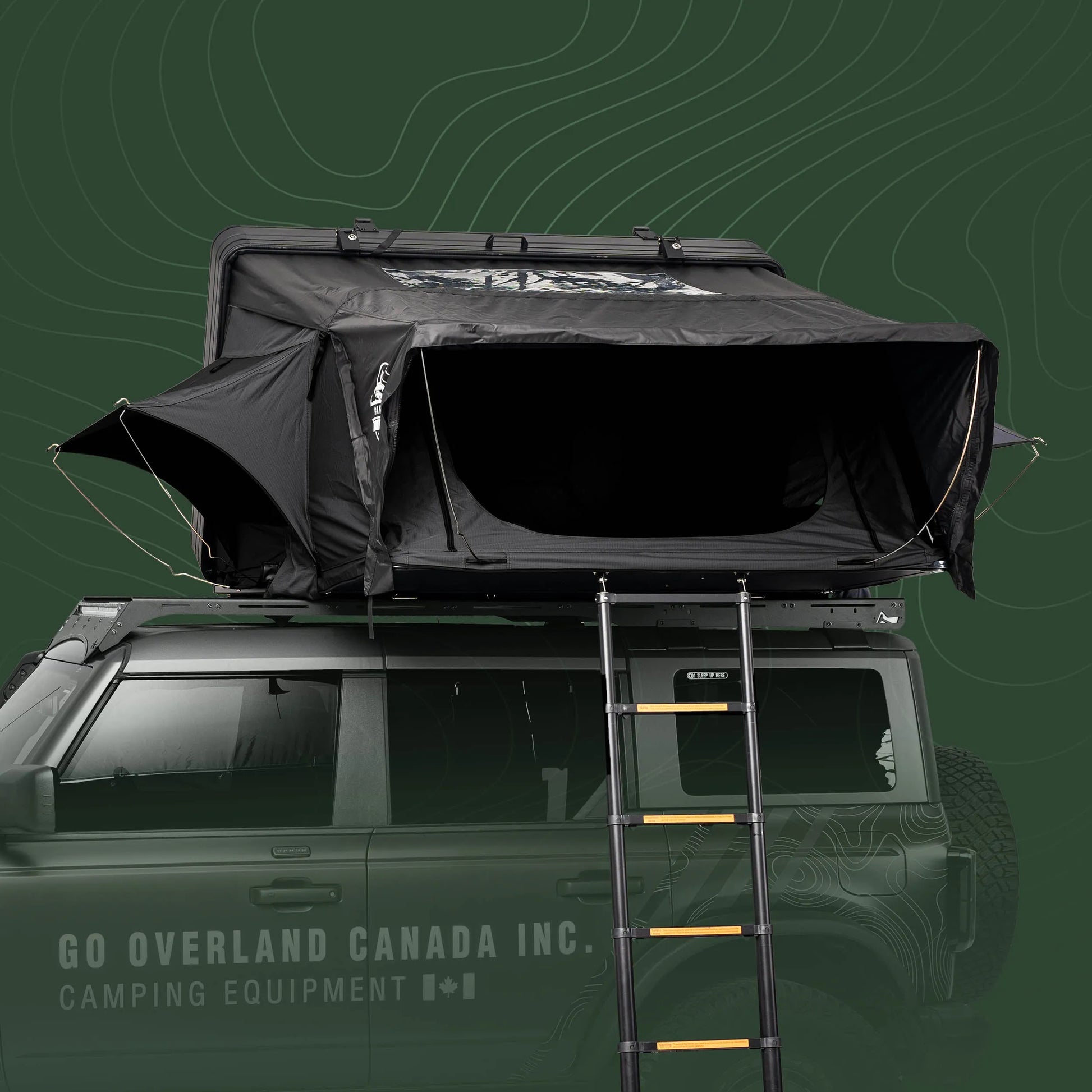 tente 5 Tente de Toit Expedition XL Go Overland Canada – 4 à 5 Places