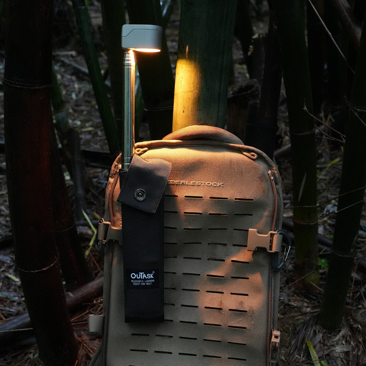 Housse rembourrée pour lampe TD-2 marron | OUTASK Xperts 4x4