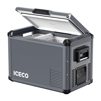Refrigerateur/Congelateur ICECO 45L Double Compartiments - Gris sur Xperts4x4 Accessoires 4x4 Off-Road