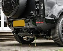 Échappement Quad Gloss Black KAHN pour Defender 110 V8 (2020+) sur Xperts4x4 Accessoires 4x4 Off-Road
