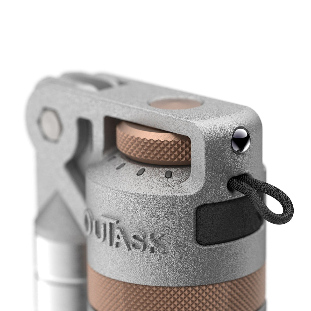 Lampe LED télescopique TD-2 1 500 lm argent | OUTASK Xperts 4x4