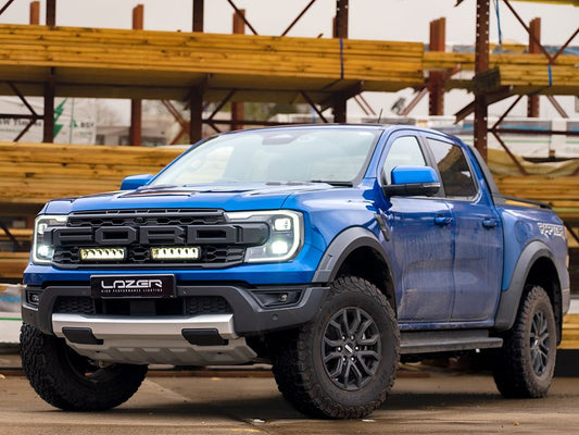 Kit de calandre Lazer Triple-R 850 LED pour Ford Ranger Raptor 2023+, éclairage LED robuste et performant.