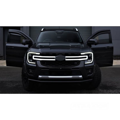 LED Dynamique + Calandre Noire Mate Ford Ranger Wildtrak 2023+ Xperts 4x4