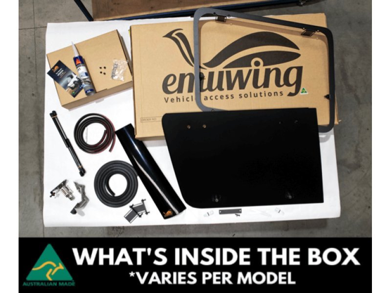 Ouvrant latéral papillon Emuwing arrière gauche pour Land Cruiser HZJ76 GRJ76 - Toyota 70 Series