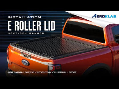 Elektrische Müllcontainerabdeckung AEROKLAS Ford Ranger 2023+ Super Cab