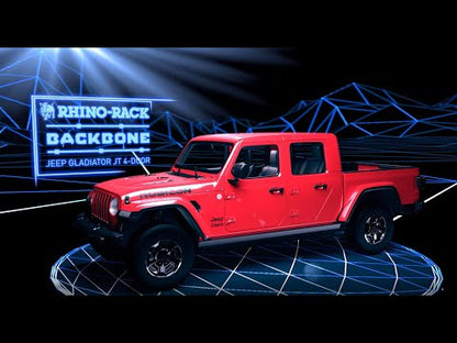 Kit de 2x Roof-Bars 1500mm Rhino-Rack Backbone - Jeep Gladiator JT
