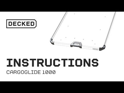 Schiebedeck DECKED CargoGlide 1000 - 1850x1240mm