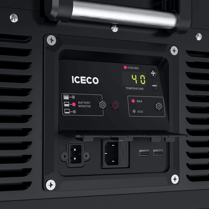 Réfrigérateur congélateur VL35PROS 35 L Simple-Zone noir | ICECO Xperts 4x4