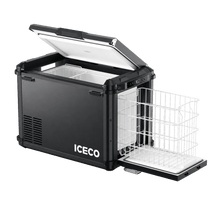 Réfrigérateur VL45 PLUS 42 L Simple-Zone noir | ICECO Xperts 4x4