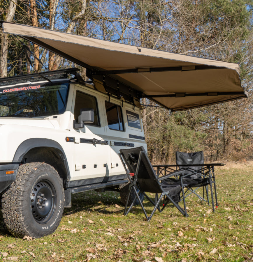 rhino rack campingstuhl Auvent 180° Autoportant Batwing 2.2m - 8.4m² - RHINO-RACK