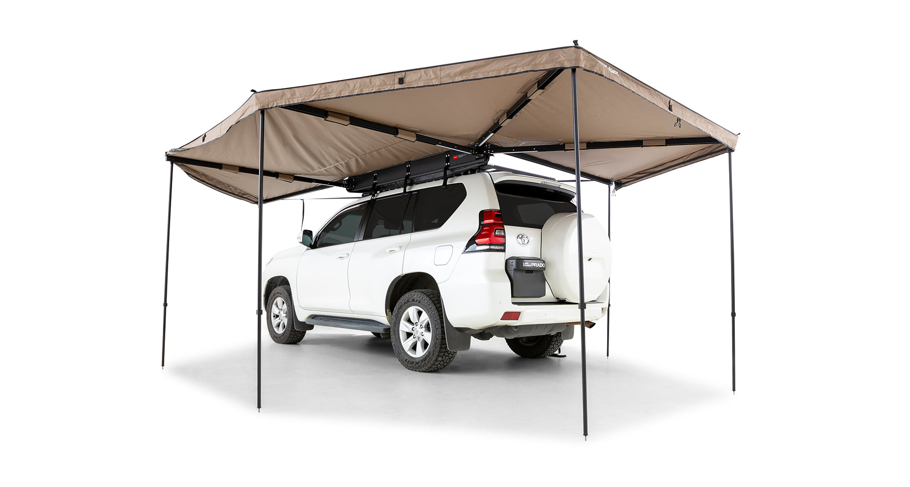 Markise 270° Rhino-Rack Batwing Selbsttragende Seite