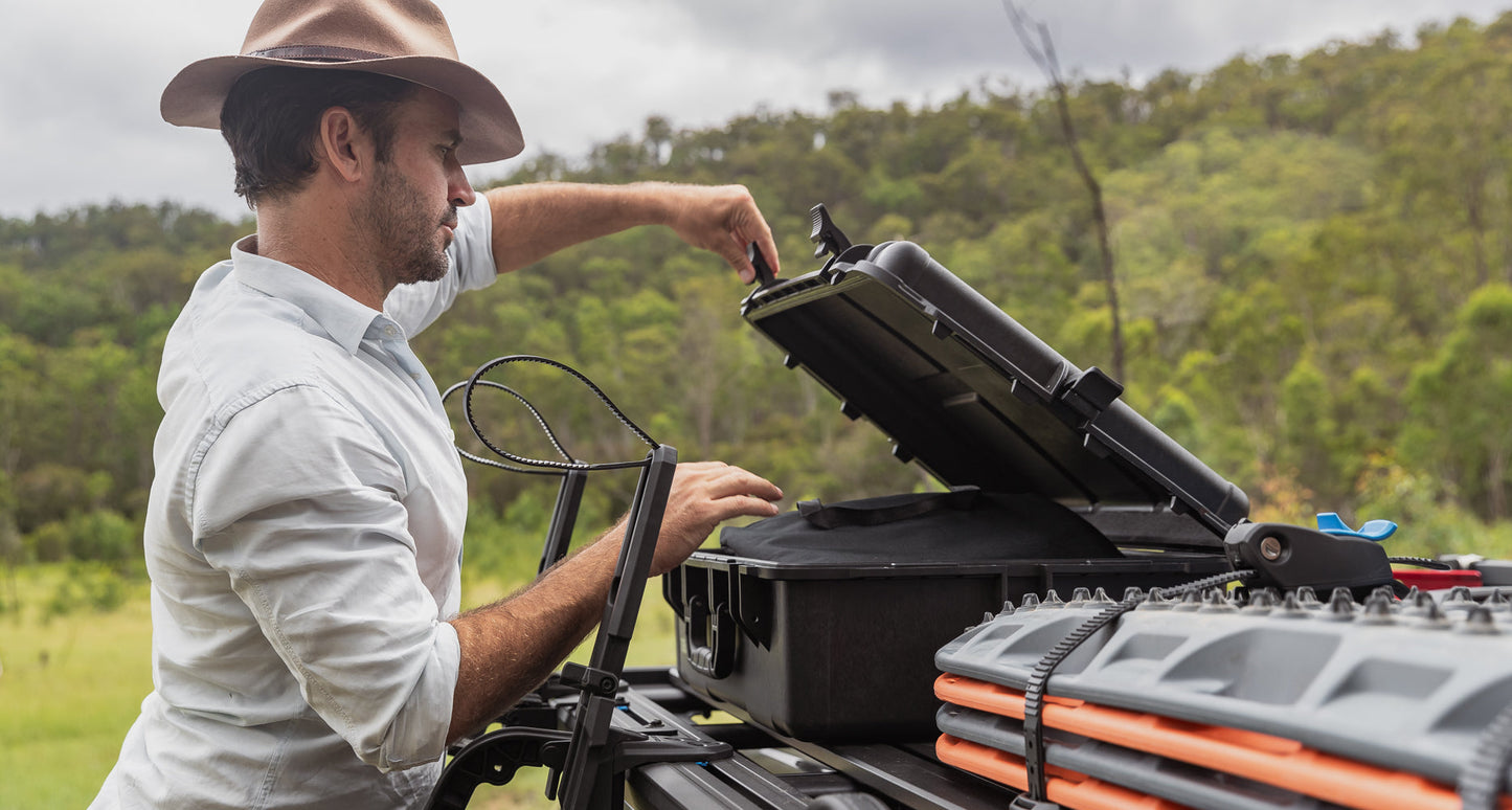 Rhino-Rack Cargo Case 48L - Coffre Étanche et Robuste 4x4 sur Xperts4x4 Accessoires 4x4 Off-Road