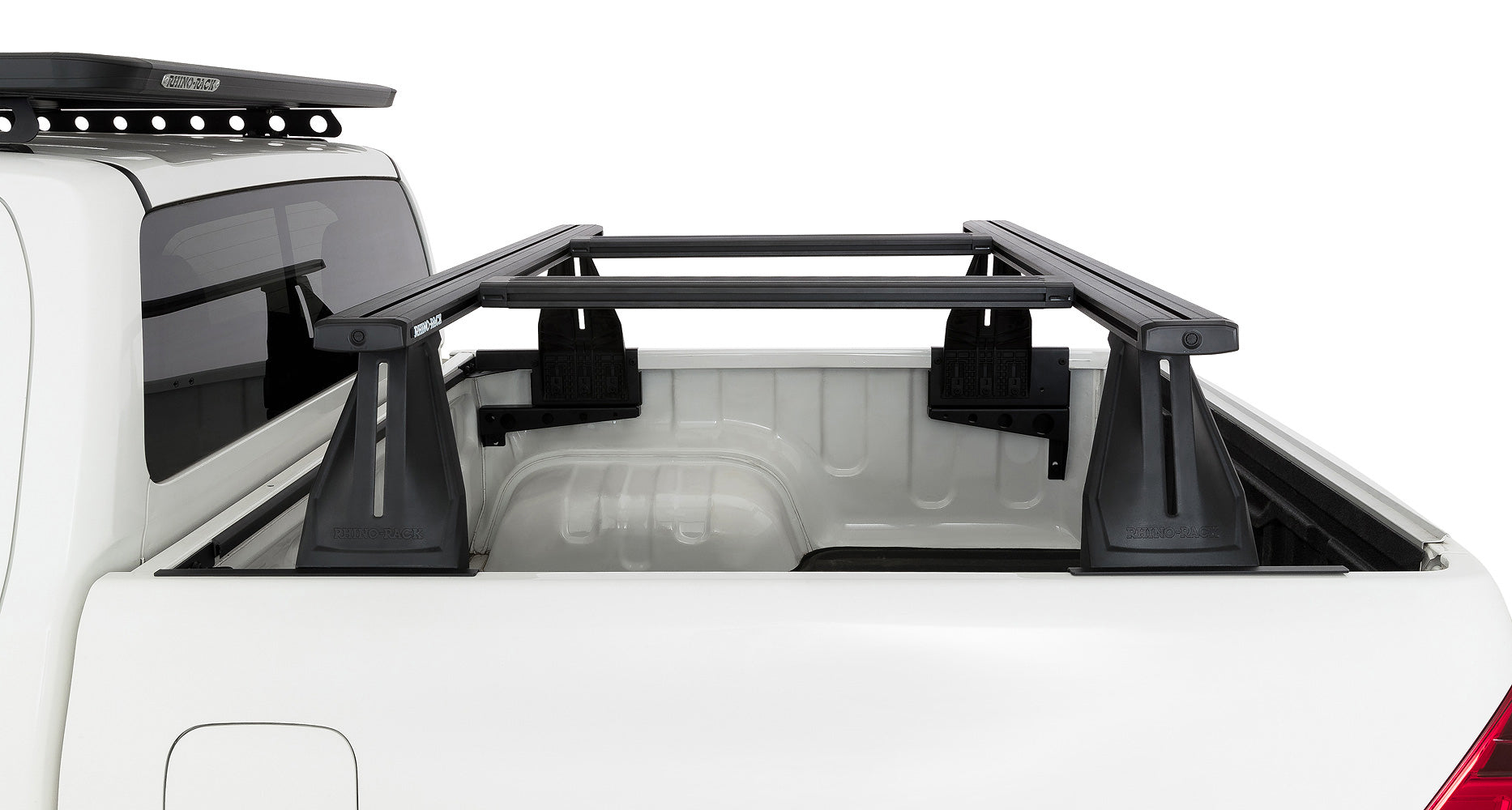 Kit 2 barres de benne 1500 mm système Reconn-Deck et 2 transversale Toyota Hilux Revo 2015+ - RHINO-RACK sur Xperts4x4 Accessoires 4x4 Off-Road