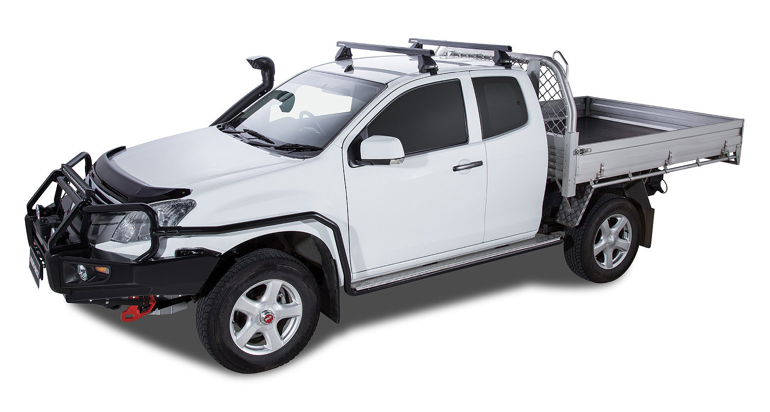Kit 2 barres de toit Heavy Duty noire 1375mm série 2500 Isuzu D-Max Gen II TF (SX) 2016-2020 sur Xperts4x4 Accessoires 4x4 Off-Road
