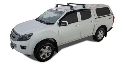 Kit 2 barres de toit Heavy Duty noire 1375mm série 2500 Isuzu D-Max Gen II TF (SX) 2016-2020 sur Xperts4x4 Accessoires 4x4 Off-Road