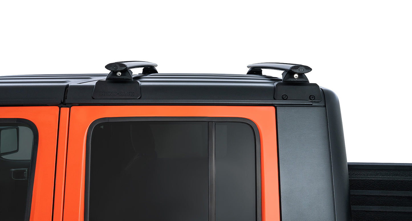 Kit de 2x Barres de toit 1500mm Rhino-Rack Backbone - Jeep Gladiator JT sur Xperts4x4 Accessoires 4x4 Off-Road