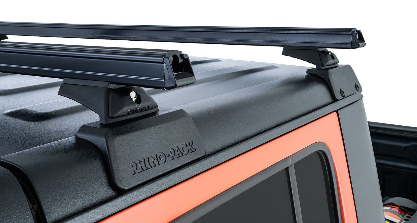 Kit de 2x Barres de toit 1500mm Rhino-Rack Backbone - Jeep Gladiator JT sur Xperts4x4 Accessoires 4x4 Off-Road