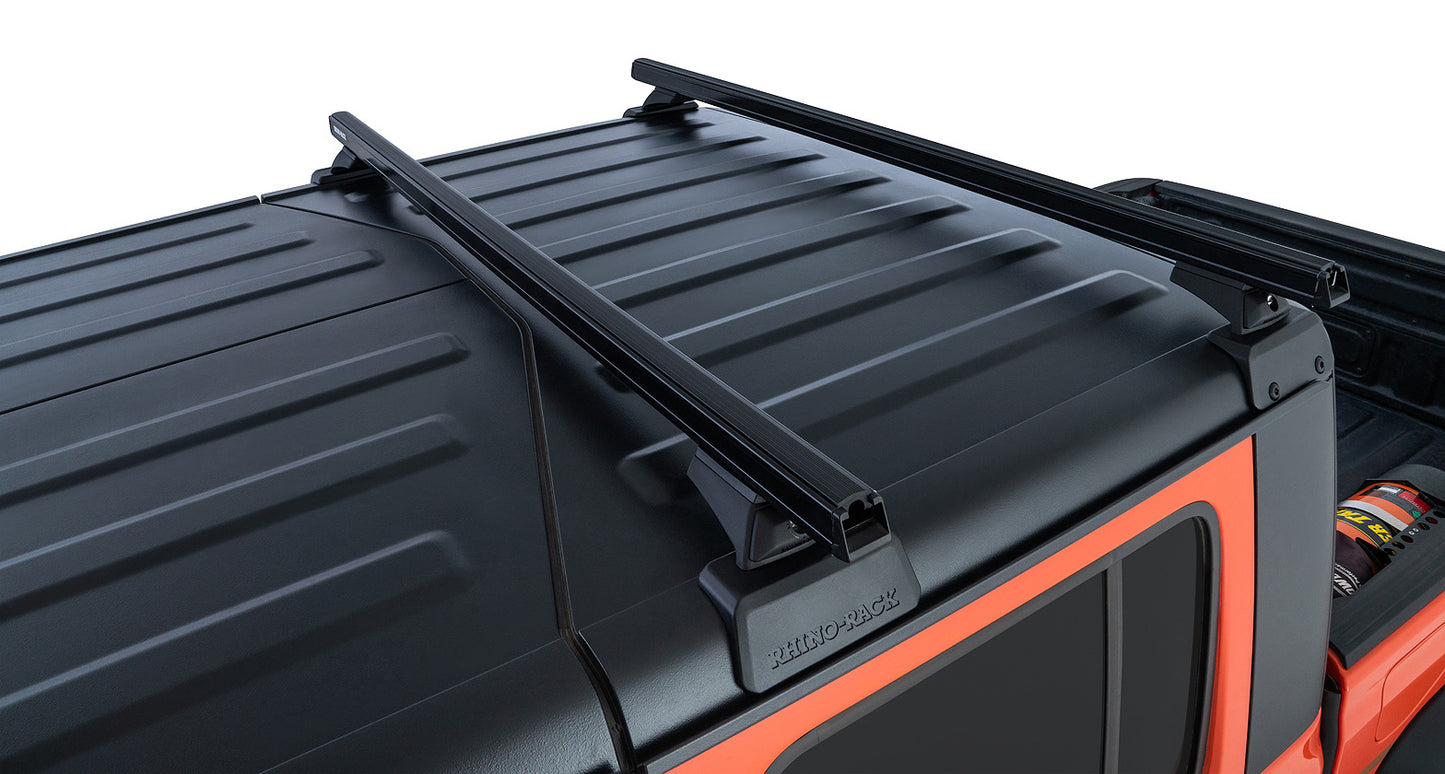 Kit de 2x Barres de toit 1500mm Rhino-Rack Backbone - Jeep Gladiator JT sur Xperts4x4 Accessoires 4x4 Off-Road