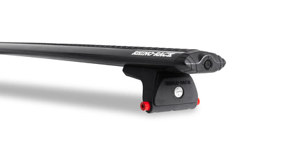 Kit galerie de toit RHINO-RACK RLT600 pour Jeep Wrangler JK 4 portes, dimensions 1800mm x 1430mm, montage solide.