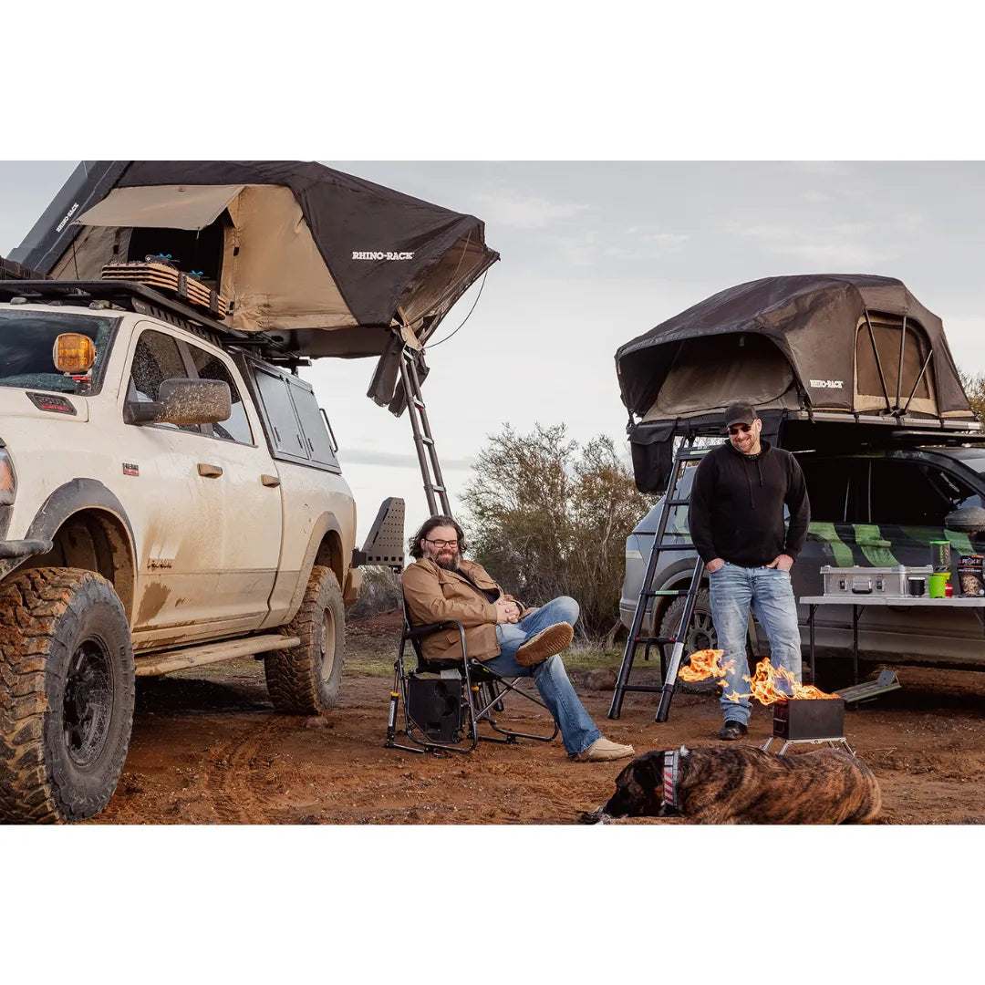 Tente de toit Rigide 2100 x 1300mm | RHINORACK sur Xperts4x4 Accessoires 4x4 Off-Road