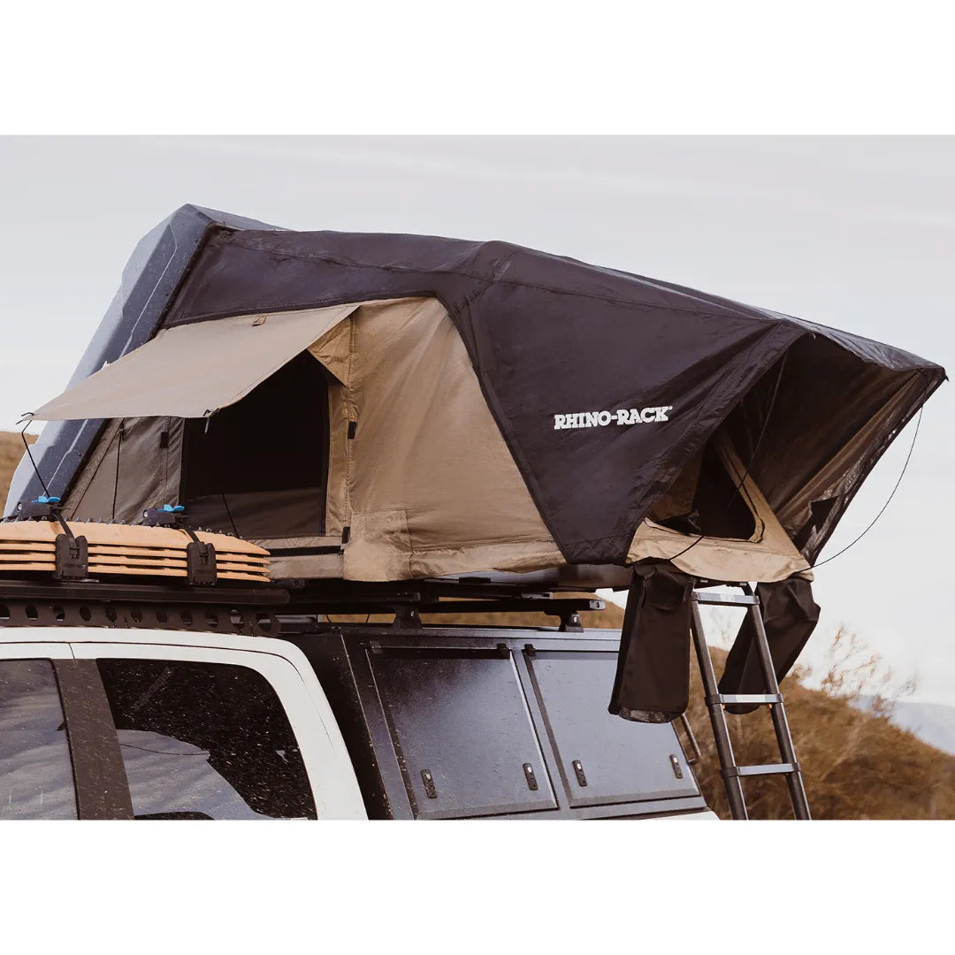 Tente de toit Rigide 2100 x 1300mm | RHINORACK sur Xperts4x4 Accessoires 4x4 Off-Road