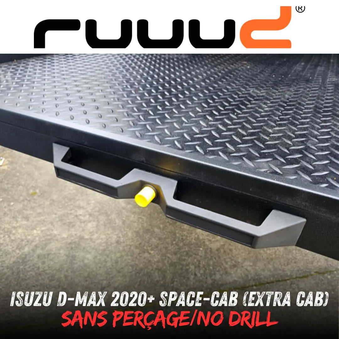 Plateau Coulissant RUUUD Isuzu D-Max 2020+ Space-Cab | Installation Sans Perçage sur Xperts4x4 Accessoires 4x4 Off-Road