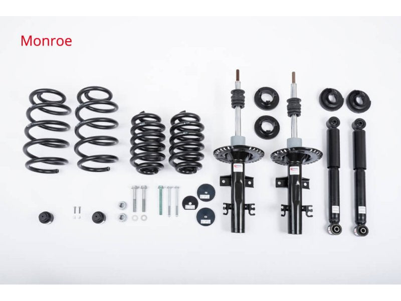 Kit suspension Desert HD MONROE +30 mm Volkswagen Transporter T5 avant 2009 4MOTION — SEIKEL
