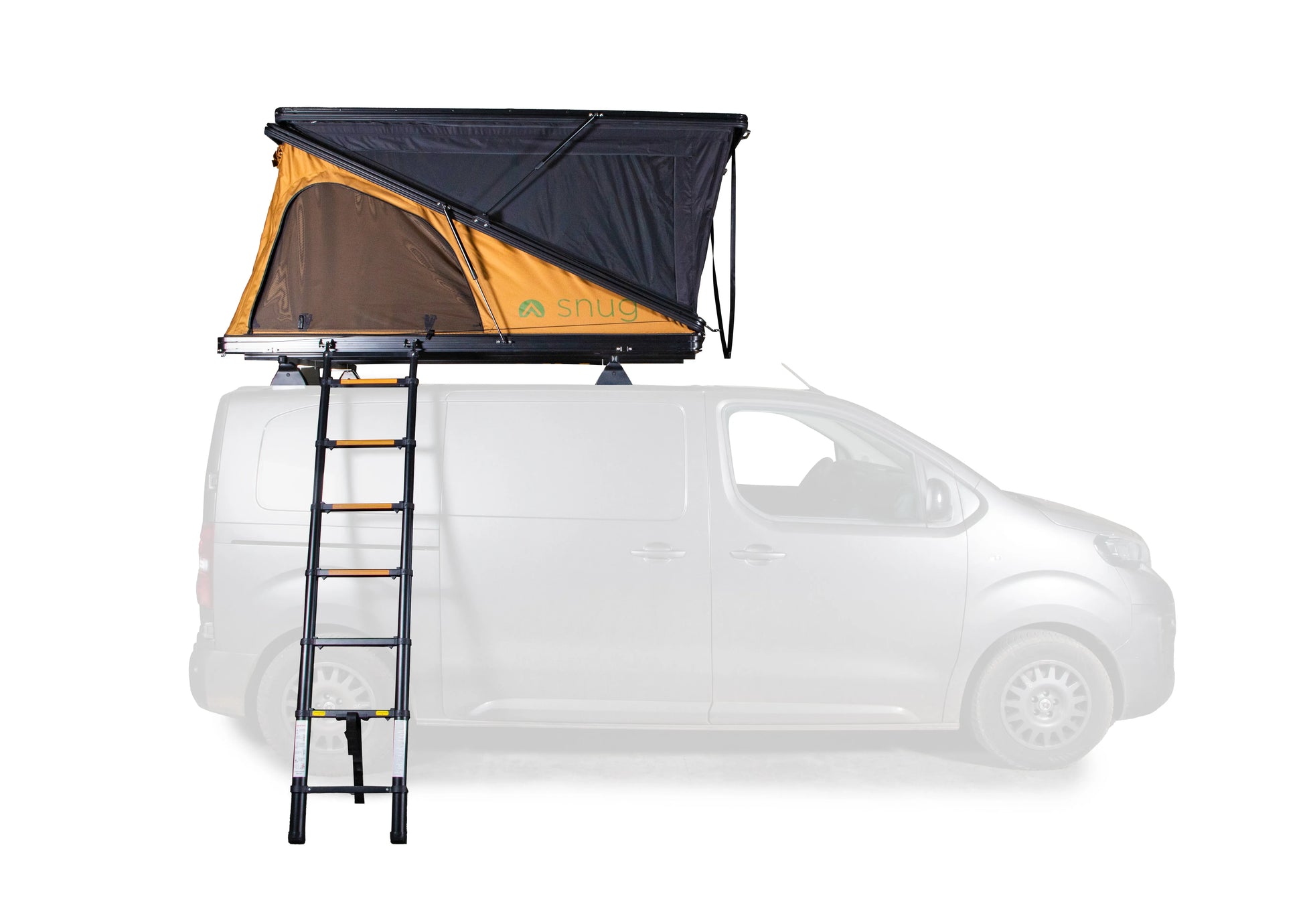 dachzelt-lift 150 kg Tente de toit Aluminium SNUG HIMALAYA (220x150x150cm)