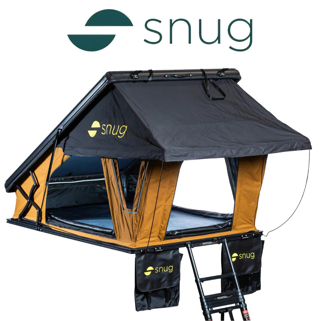tente ouverte Tente de Toit Aluminium Snug Jura