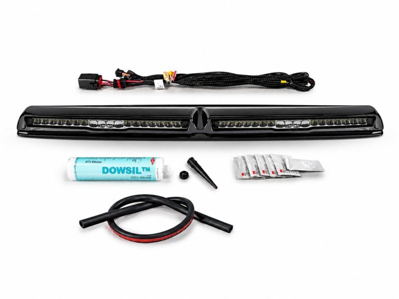 Supports de toit Ford Ranger & VW Amarok (23+) avec 2x Glide-18, noir LAZER LAMPS - Ford Ranger/Raptor 2023+