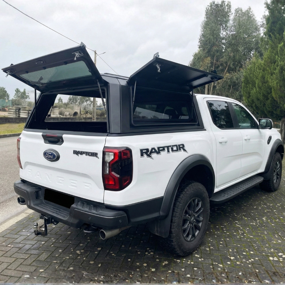 Hardtop Aluminium Line4x4 Double Cab | Vitré et Renforcé sur Xperts4x4 Accessoires 4x4 Off-Road