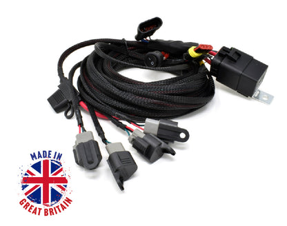 Four-Lamp Faisceau de câblage avec interrupteur LAZER LAMPS sur Xperts4x4 Accessoires 4x4 Off-Road