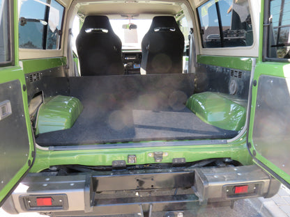Habillages latéraux de coffre en aluminium de 2.5mm pour Toyota Land Cruiser BJ73 LJ73 KZJ73 HZJ73 HZJ74 N4-Offroad sur Xperts4x4 Accessoires 4x4 Off-Road