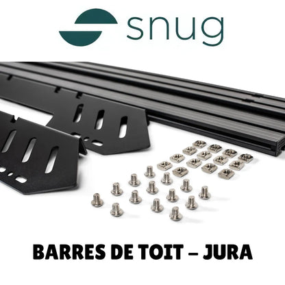 Kit Barres de Portage Tente de Toit SNUG JURA sur Xperts4x4 Accessoires 4x4 Off-Road