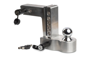 Attelage Carré US Aluminium Ajustable 10" – 3600 kg  CORE sur Xperts4x4 Accessoires 4x4 Off-Road