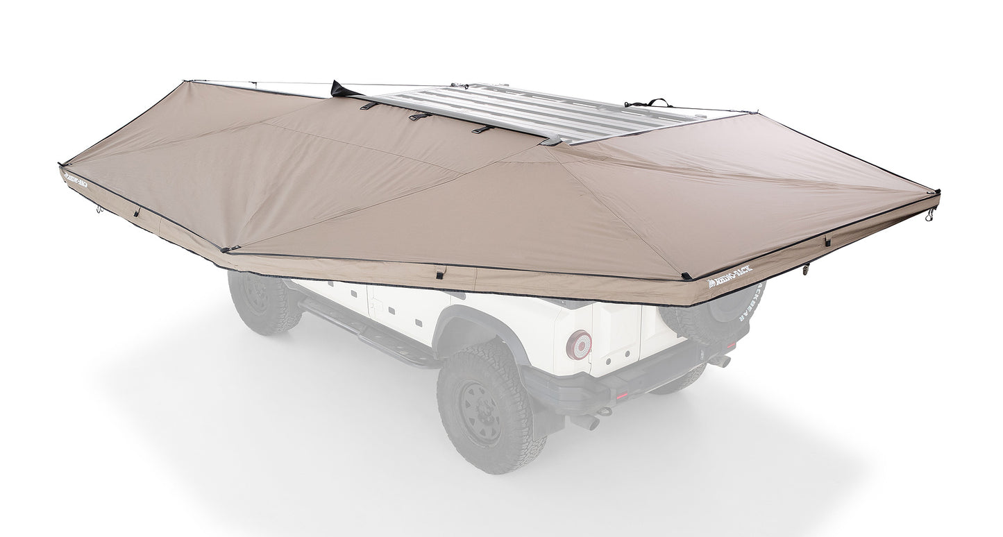 Auvent 270° Rhino-Rack Batwing Autoportant Latéral | Gauche sur Xperts4x4 Accessoires 4x4 Off-Road
