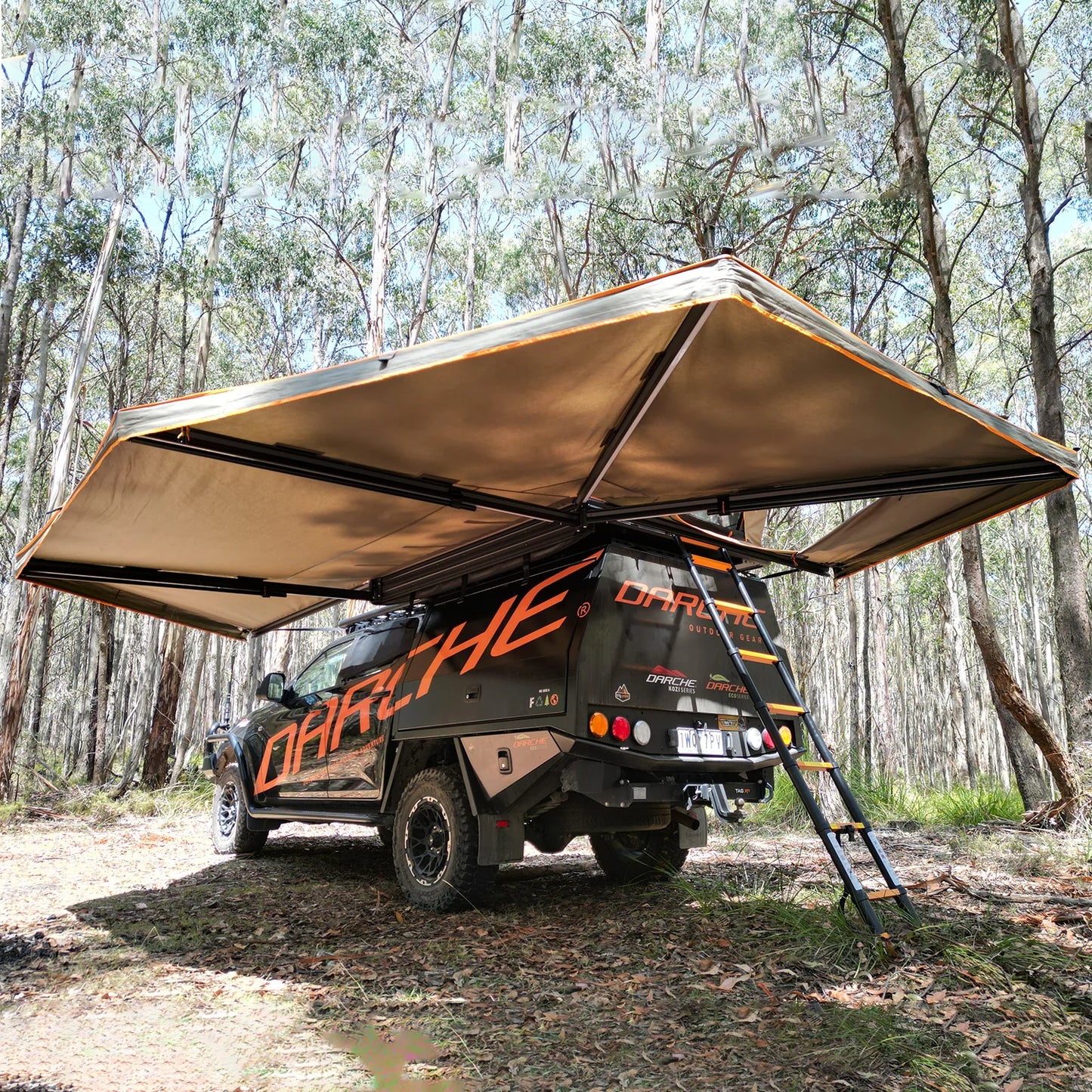 Auvent 270° XL Autoportant LED avec Accès Tente de Toit - DARCHE - Gauche sur Xperts4x4 Accessoires 4x4 Off-Road