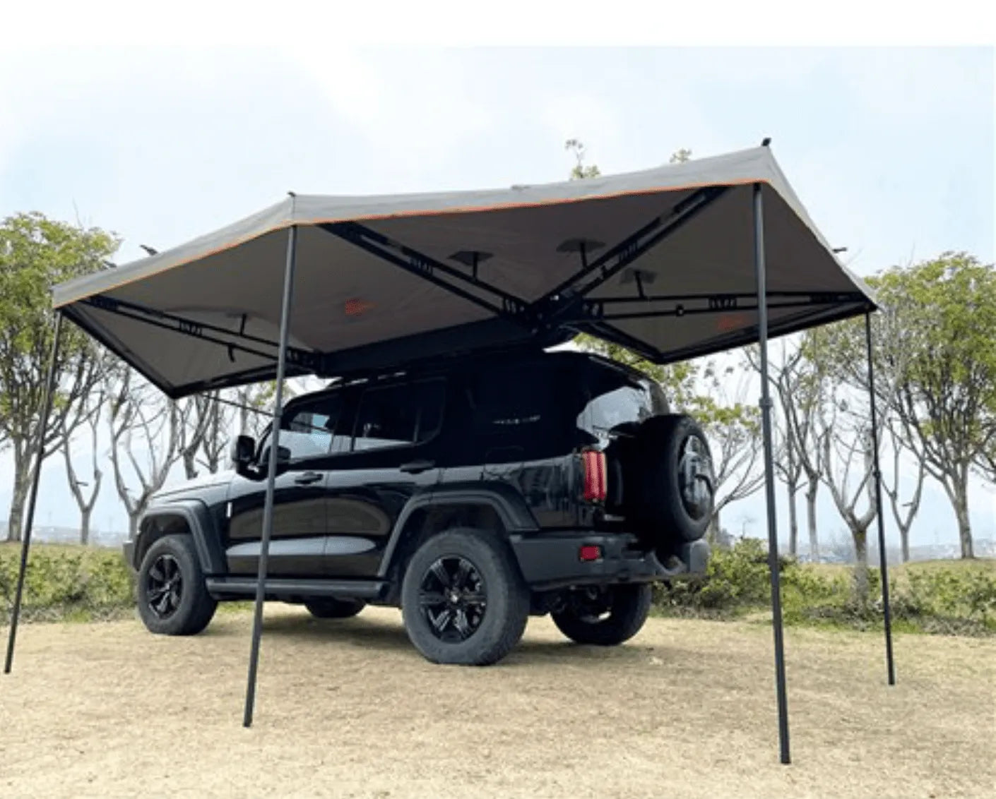Auvent 270° XL Autoportant Overland | BULLFACE 470 Gauche sur Xperts4x4 Accessoires 4x4 Off-Road