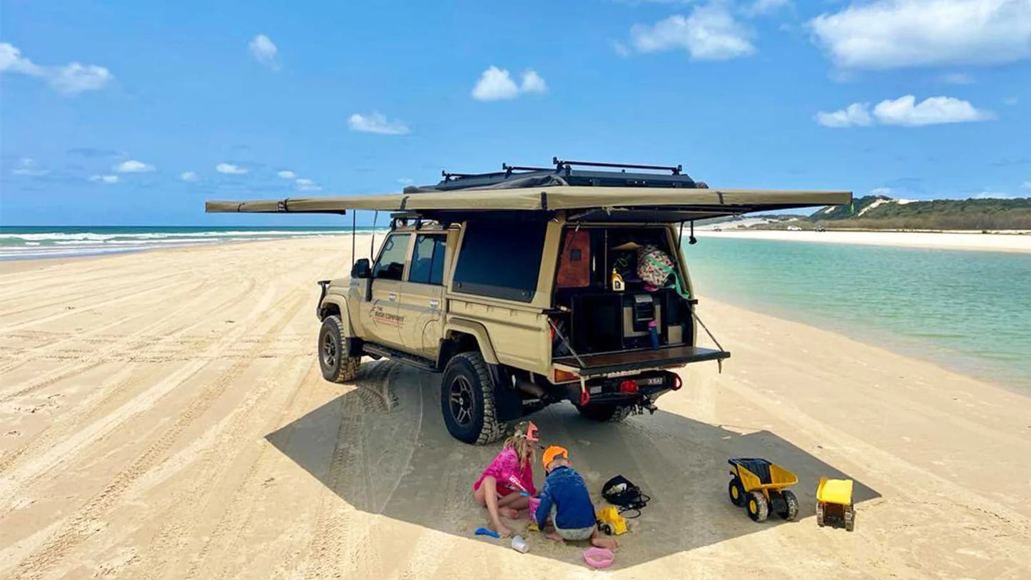 Auvent 270° XT MAX The Bush Company – Auto-Portant 4x4 sur Xperts4x4 Accessoires 4x4 Off-Road