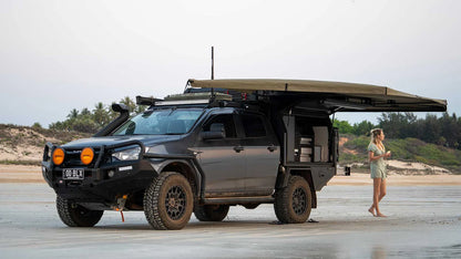 Auvent 270° XT MAX The Bush Company – Auto-Portant 4x4 sur Xperts4x4 Accessoires 4x4 Off-Road