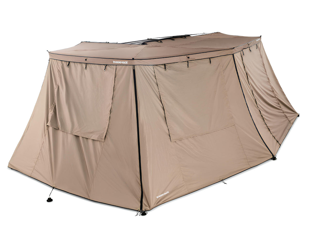 Pack Auvent 270° Auto-portant + Parois Rhino-Rack | Côté Droite sur Xperts4x4 Accessoires 4x4 Off-Road