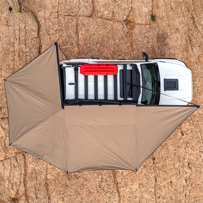 Pack Auvent 270° Auto-portant + Parois Rhino-Rack | Côté Droite sur Xperts4x4 Accessoires 4x4 Off-Road